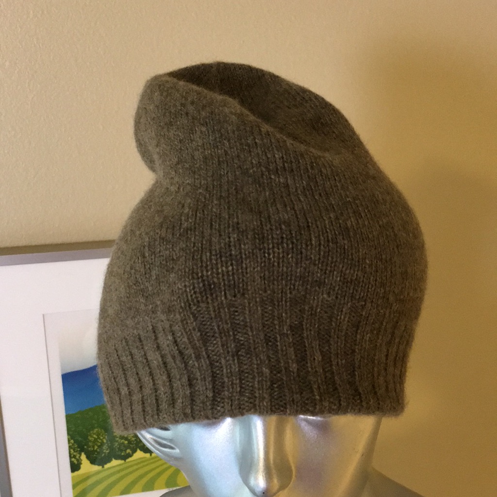 100% Cashmere Knit Beanie Reversible By St. Bernard — image 3 of 8